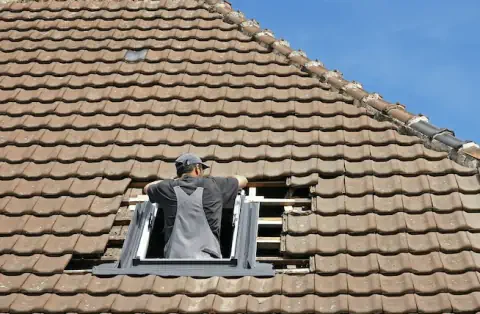 Pose de velux - Michery